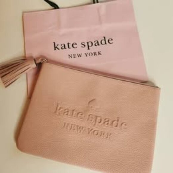 NWT Kate Spade Pink Leather Bag - Picture 5 of 11